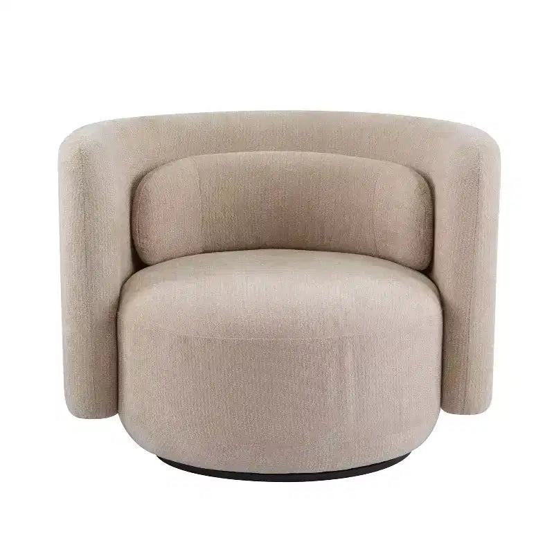 Modern 360° Swivel Upholstered Accent Armchair