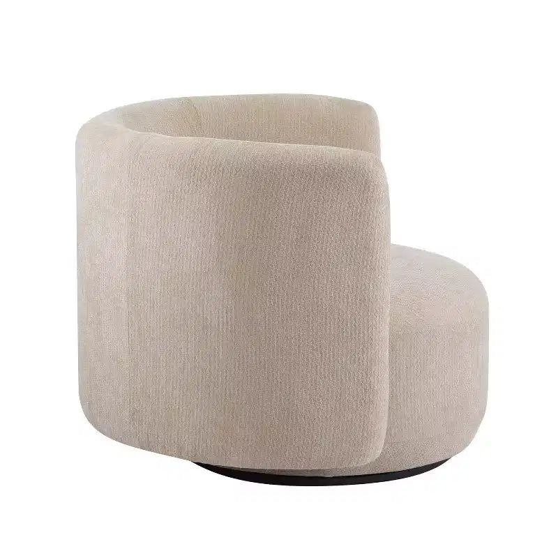 Modern 360° Swivel Upholstered Accent Armchair