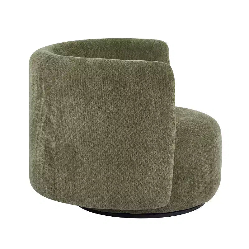 Modern 360° Swivel Upholstered Accent Armchair
