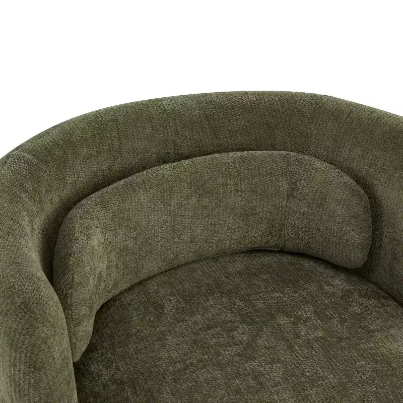 Modern 360° Swivel Upholstered Accent Armchair