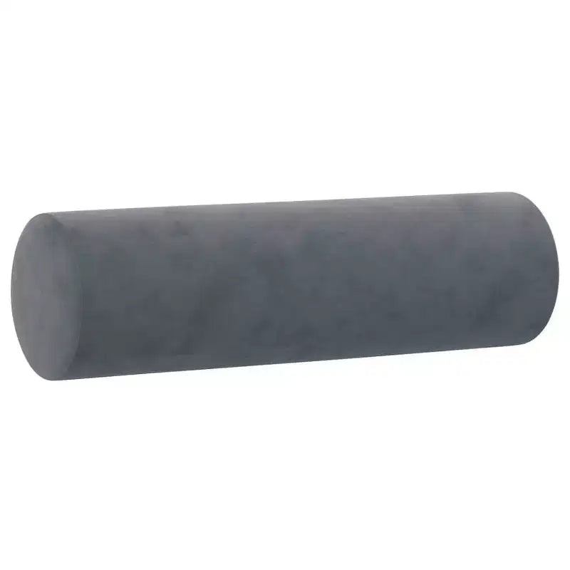 3-Seater Sofa with Throw Pillows, Dark Gray, 70.9" Velvet