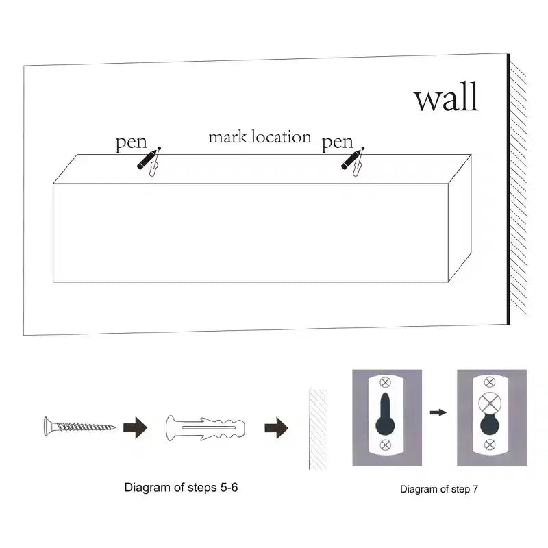 31.5 Maple Floating Shelf C invisible-bracket wood wall mount, perfect bathroom/bedroom/kitchen dcor or book/plant display, easy install.