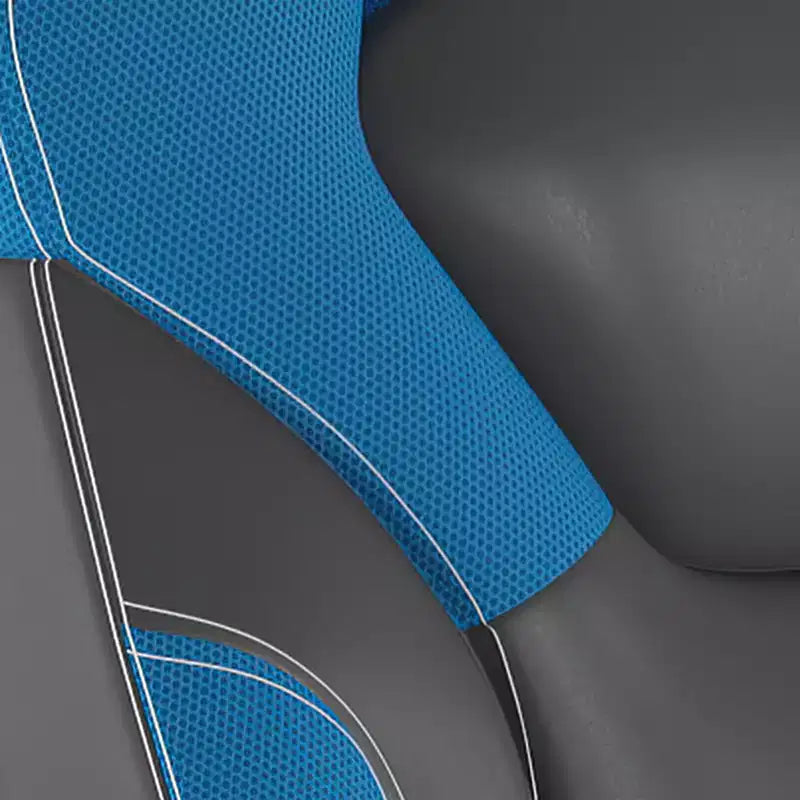 Gaming Chair, Racing Office Computer PC Adjustable Chair with Flip-up Arms and Transparent Roller Wheels