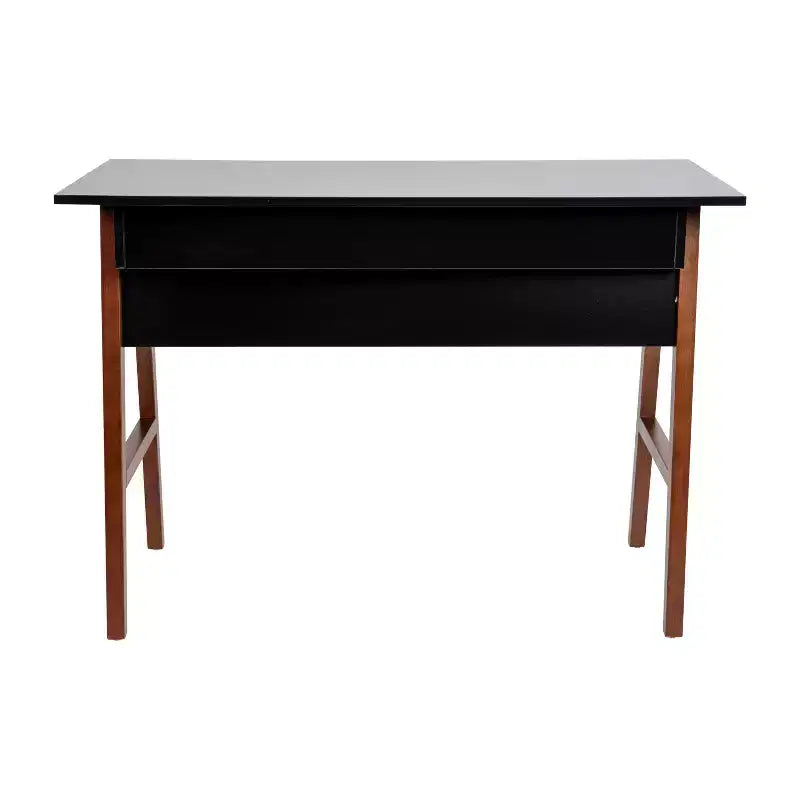 Home Office Writing Computer Desk with Drawer, A-Frame Legs, Laminate Top