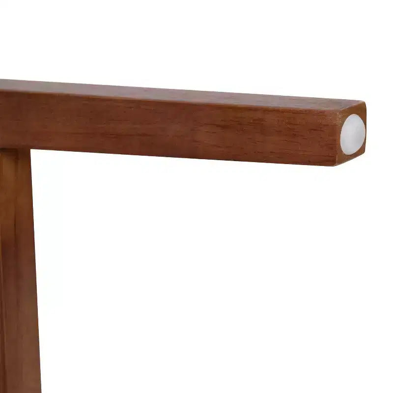 Home Office Writing Computer Desk with Drawer, A-Frame Legs, Laminate Top